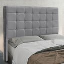 Ver imagem 4 de Cabeceira Cama Box Casal 140 Cm Verona Linho S04 Cor Cinza