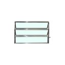 Ver imagem 2 de Vitro Basculante de Alumínio Brilhante 60x100