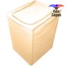 Capa Lavar Maquina Consul 12 Kg Flanelada + Zíper bege - 2