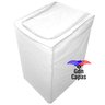 Protetor Capa De Maquina Lavar 9 A 16 Kilos Pvc Impermeavel branca - 2