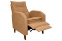 Ver imagem 4 de Poltrona Reclinável Mx65 Yaris Boucle Mostarda F493 - Matrix