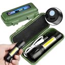 Ver imagem 3 de Lanterna Tatica Acampamento Recarregavel Pequena Bolso Led