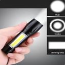 Ver imagem 4 de Lanterna Tatica Acampamento Recarregavel Pequena Bolso Led