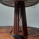 Ver imagem 4 de Abajur Luminária EL21 Mesa Sala Quarto Decoração com Cúpula algodão Cru