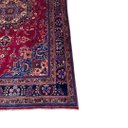 Ver imagem 7 de Tapete Persa Iraniano Sabzevar Feito À Mão Vermelho e Azul 303x195cm