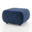 Ver imagem 6 de Puff Decorativo para Sala Orgânico Nara 60 cm Base Fixa Suede D03 - D'Rossi
