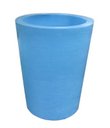 Ver mais imagens de Kit 3 Vaso Planta 50x40 Redondo Cônico Polietileno BGPLASTICOS AZUL BEBE 019