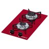 Fogão Cooktop Chamalux 2 Bocas Ultra Chama Vermelho 127/220 - 1