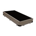 Ver imagem 3 de Cama Box Solteiro Colchão Espuma D33 Bordado + Box Sintético Bege Serra Negra 59x88x188