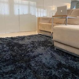 Tapete para Sala e Quarto Felpudo Cronos Casa Dona 200x300cm Preto - 2