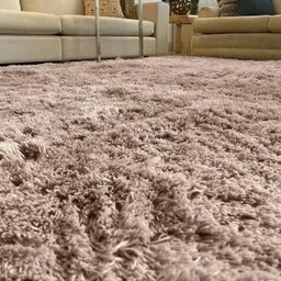 Tapete para Sala e Quarto Felpudo Cronos Casa Dona 200x240cm Bege - 2