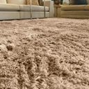 Ver imagem 2 de Tapete para Sala e Quarto Felpudo Cronos Casa Dona 150x200cm Caramelo