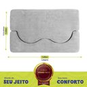Ver imagem 3 de Sofá Cama Bolge 1,88m Xpand Tech Tecido Velourê Cinza Claro Cama Inbox