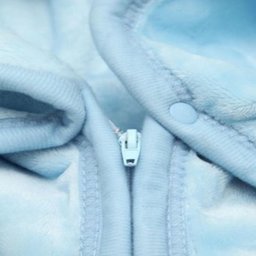 Cobertor Baby Sac Touch Texture Azul - Jolitex Ternille - 2