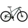 Bicicleta Esportiva Aro 29 Shimano Suspensão Freio a Disco Toro Quadro 18 Alumínio Verde Militar - 1