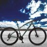 Bicicleta Esportiva Aro 29 Shimano Suspensão Freio a Disco Toro Quadro 18 Alumínio Verde Militar - 6