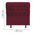Ver imagem 3 de Cabeceira para Cama Box Casal 1,40 Cm Paris:bordo