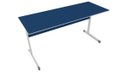 Ver imagem 1 de Mesa Escritório Economica 1,50x0,60 - Azul/cinza