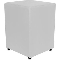 Puff Quadrado - Branco - 1