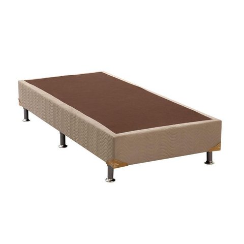 Cama Box Base Solteiro Universal Suede Clean (96x203x20) - Ortobom
