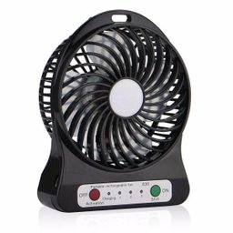 Mini Ventilador de Mesa Preto Eiyo - 2
