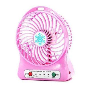 Ventilador de Mesa Rosa Eiyo