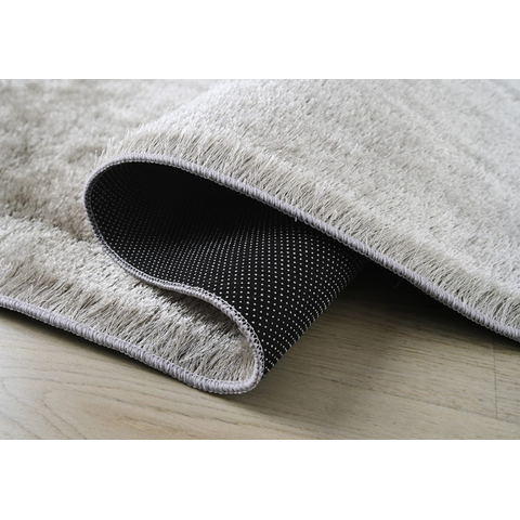 Tapete Esplendor Antiderrapante 100% Poliéster 100x140cm Jolitex - Esplendor Cinza
