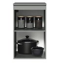Ver imagem 6 de Balcão 40 Cm 1 Porta Suspenso Cinza Nice Madesa Cinza