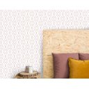 Ver imagem 1 de Papel de Parede Geométrico Rose Gold 5 Arte Destaque 3,50 Metros