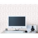 Ver imagem 2 de Papel de Parede Geométrico Rose Gold 5 Arte Destaque 3,50 Metros