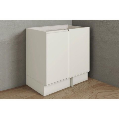 Balcão Cozinha Henn Fineze 1 Porta Canto Reto Areia