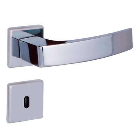 Fechadura Quadratta Curva Interna Cromado - 74265 - ALIANÇA FECH.QUADRATTA CURVA / INT.4202 CROMADO 
