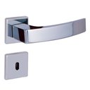 Ver imagem 1 de Fechadura Quadratta Curva Interna Cromado - 74265 - ALIANÇA FECH.QUADRATTA CURVA / INT.4202 CROMADO 