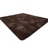 Tapete 2,00x1,50 Felpudo Pelo Alto Marrom Escuro - 1