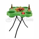 Ver imagem 3 de Mesa Petisqueira Dobrável Verde