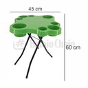 Ver imagem 2 de Mesa Petisqueira Dobrável Verde