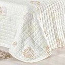 Ver imagem 2 de Cobre Leito King Top Line Estampado 180 Fios 3 Peças - Garden