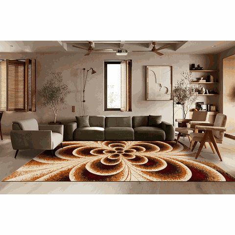 Tapete Rayza Marbella Moderno Lotus 2.00m X 2.50m