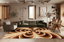 Ver imagem 1 de Tapete Rayza Marbella Moderno Lotus 2.00m X 2.50m