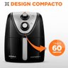 Fritadeira Elétrica sem Óleo Air Fryer Mondial 5l Grand Family Afn-50 Timer 1900w 220v - 6