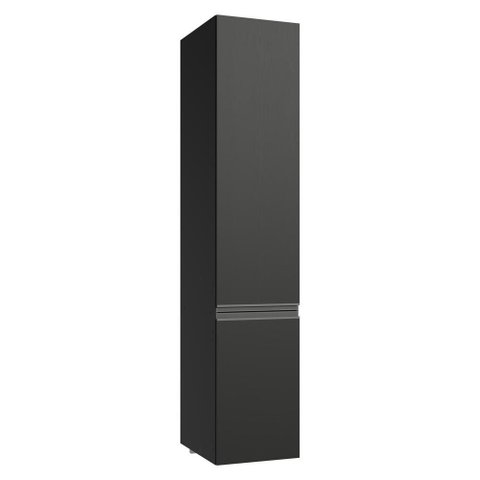 Paneleiro 40 Cm 2 Portas Suspenso Preto Nice Madesa