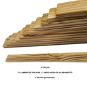 Ver imagem 5 de Lambri Painel de Madeira para Parede