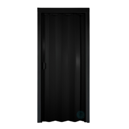 Porta Sanfonada Pvc 0,96x2,10 Multilit Preta - 2