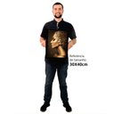 Ver imagem 2 de Quadro Decorativo Mulher Glamurosa em Moldura Caixa Tacolado Moldura Caixa Alta 4,5cm Madeira sem Vi
