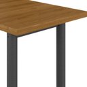 Ver mais imagens de Mesa de Jantar 4 Lugares Madeira Maciça 120cm Mariana Preto/Cinamomo