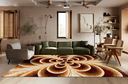 Ver imagem 1 de Tapete Rayza Marbella Moderno Lotus 2.50m X 3.50m