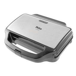 Grill E Sanduicheira Philco Pgr18Pi Inox 900W 220V - 1 Grill E Sanduicheira Philco Pgr18Pi Inox 900W 220V - 1