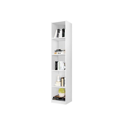 Sapateira Vertical Estreita 100% Mdf Branco