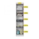 Ver imagem 7 de Guarda-Roupa Modulado 1 Porta Duster Albatroz Albatroz Móveis