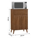 Ver imagem 5 de Balcão Mesa de Microondas Ipanema Canela